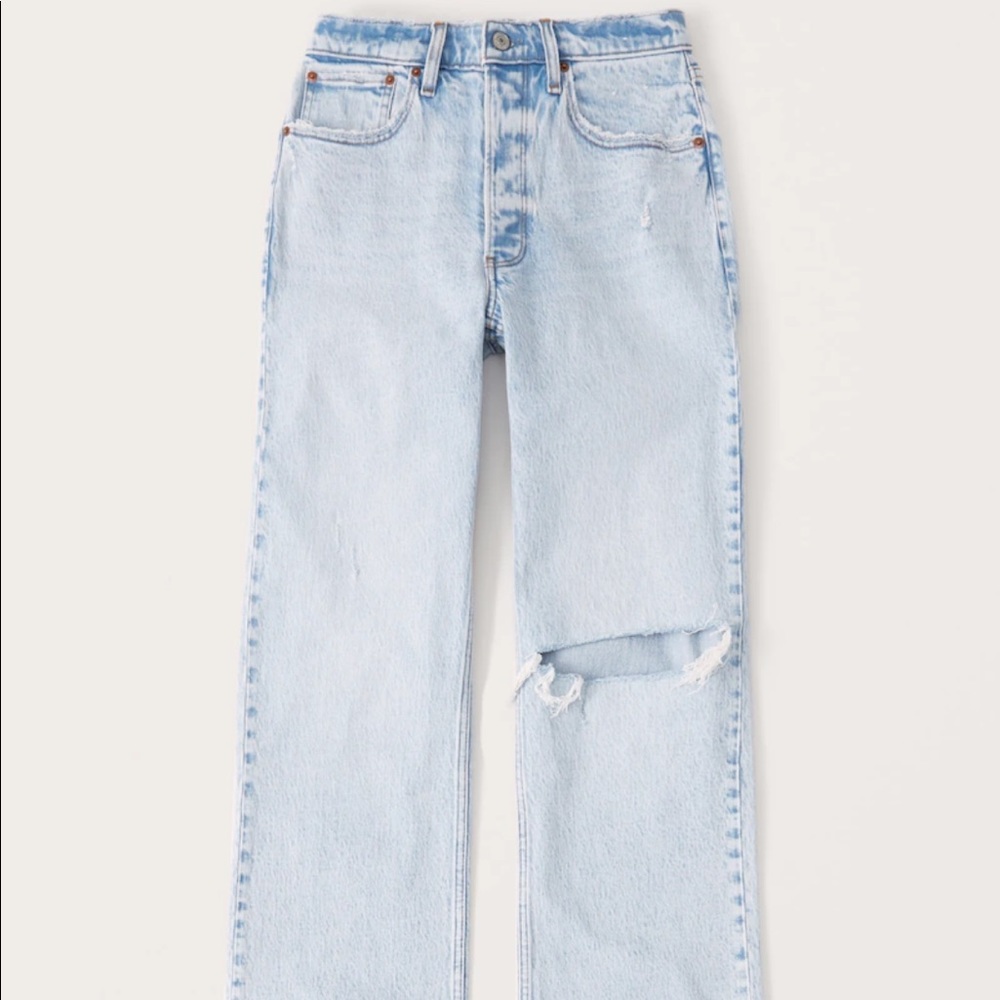 ‼️SOLD‼️ Abercrombie & Fitch 90s Low Rise Baggy Jeans - Picture 2 of 8